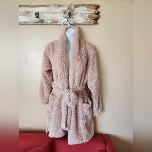Furry Pink Bath Robe